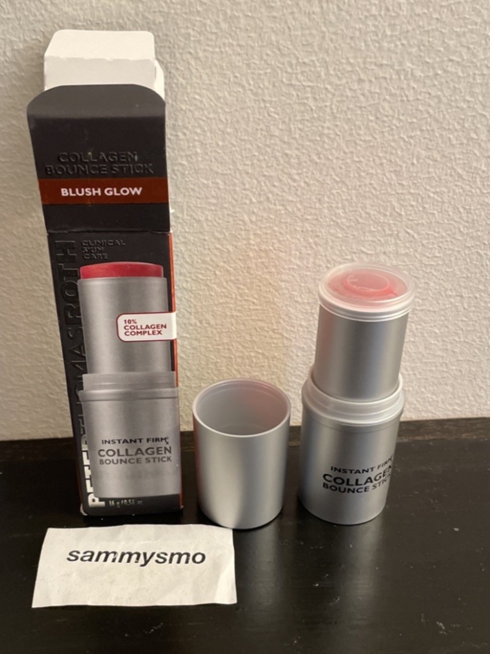 Peter Thomas Roth Instant Firm Collagen Bounce Stick, Blush Glow 0.56oz. READ